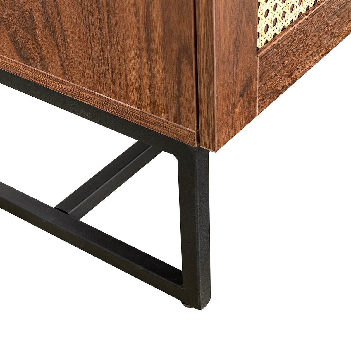 Credenza Akumal 160X40 Negro Rattan