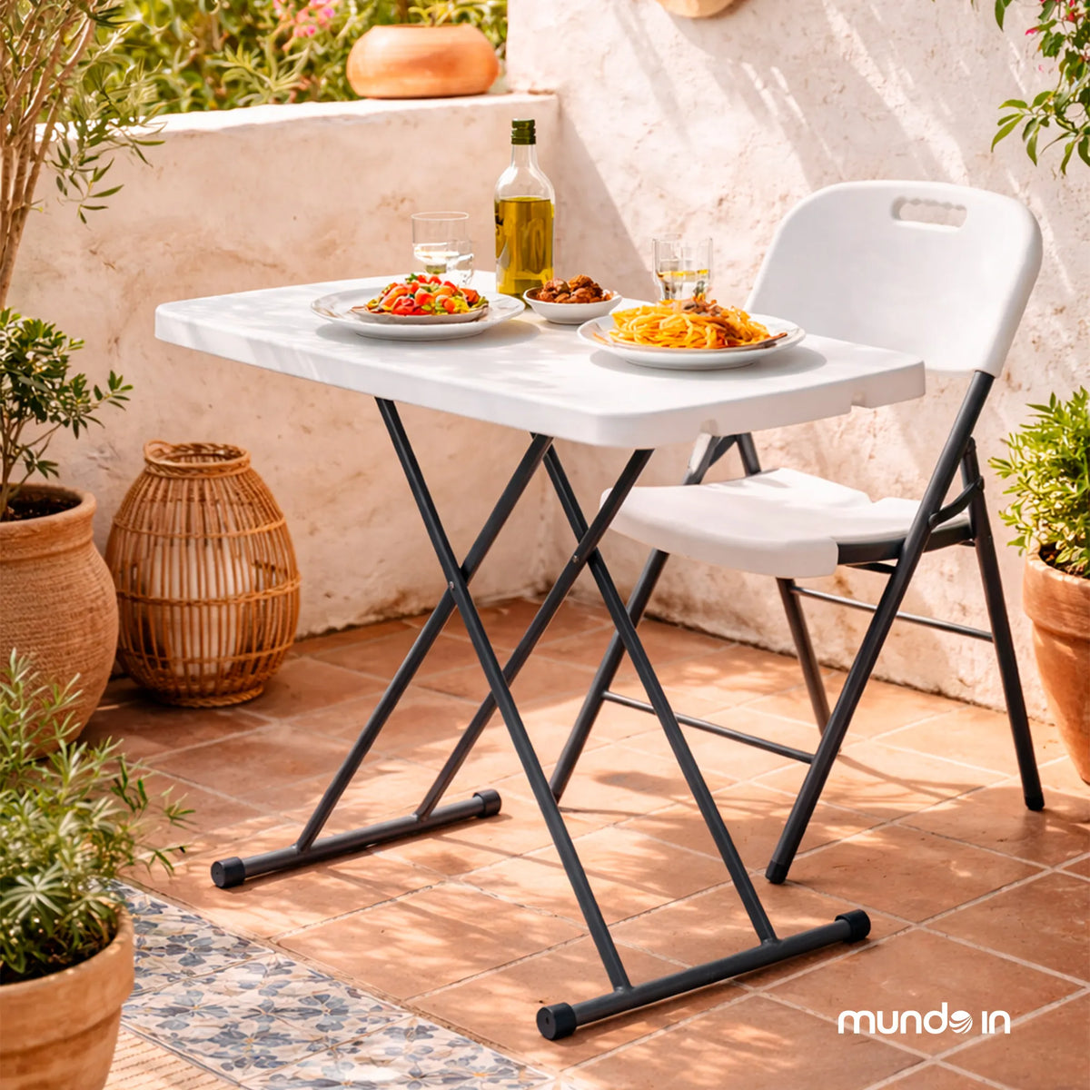 Mesa Pegable Personal 74 Ancona Blanco
