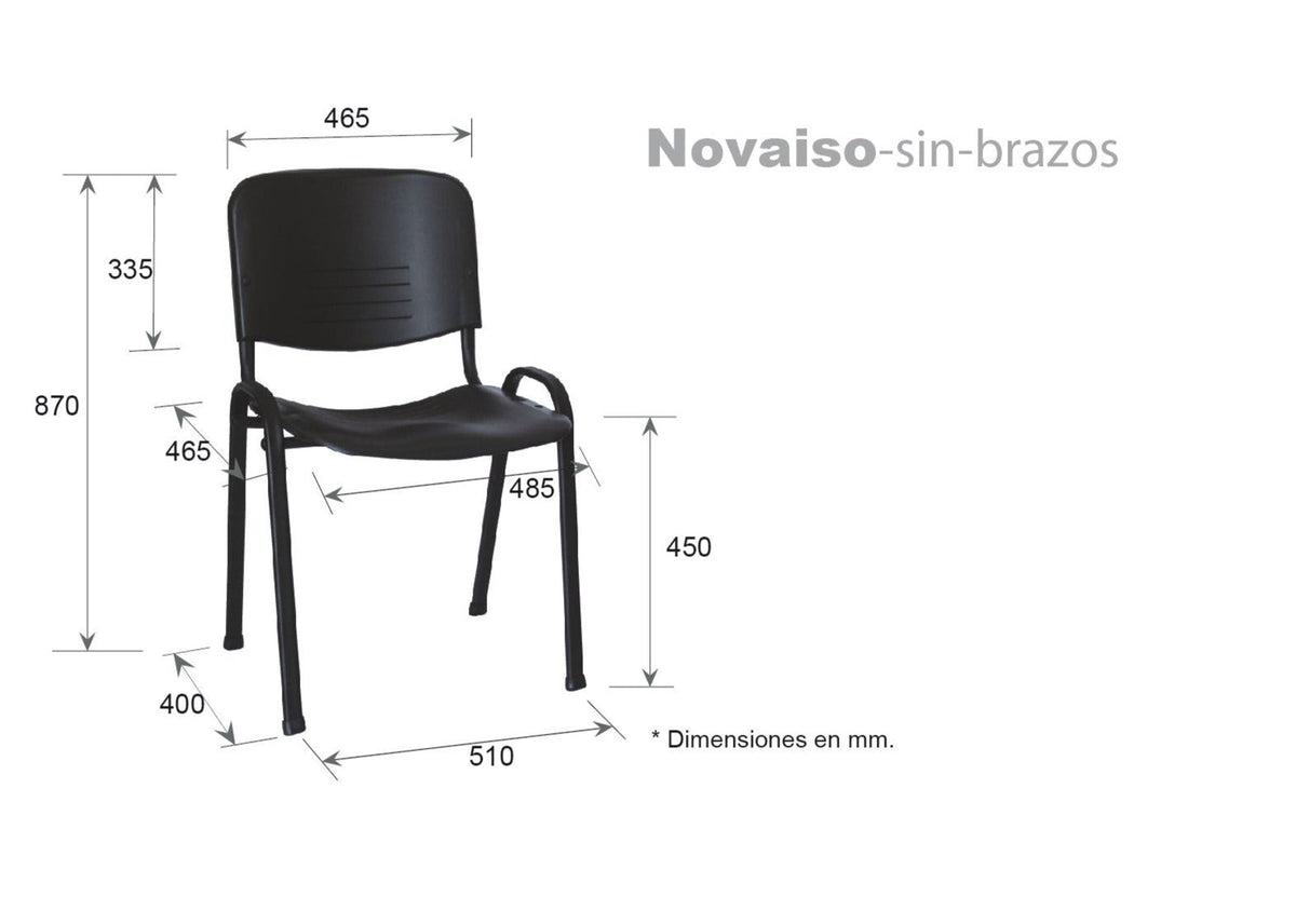 Novaiso silla visitante