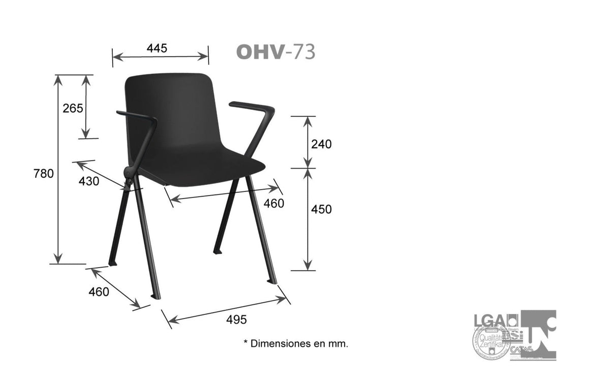 Plus silla