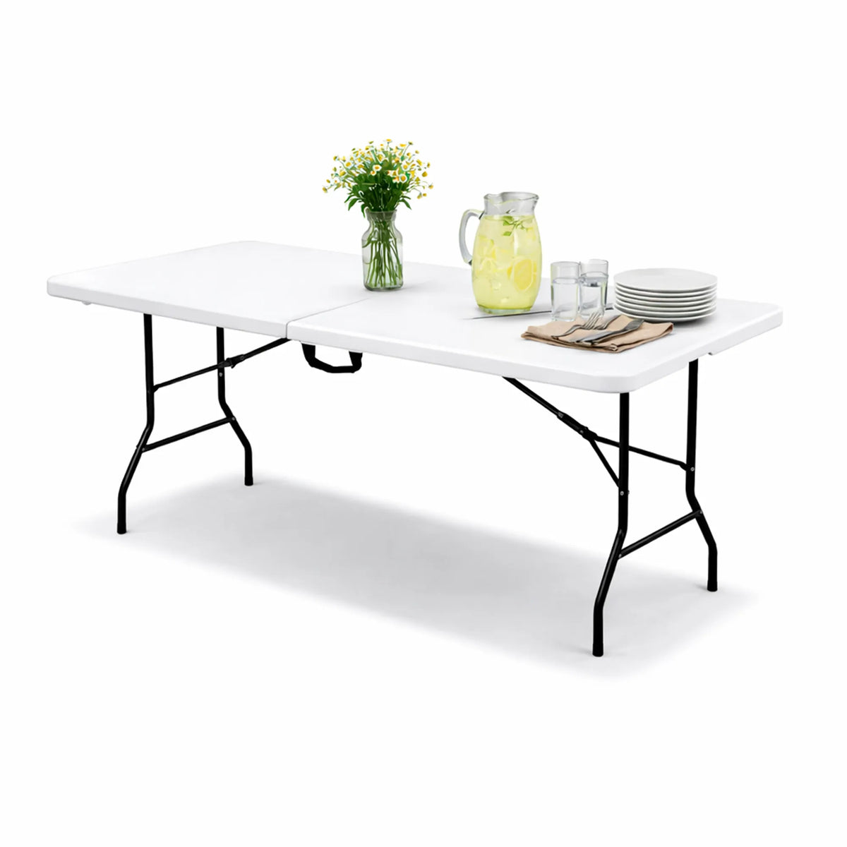Mesa Plegable 180 Vicenza Blanco