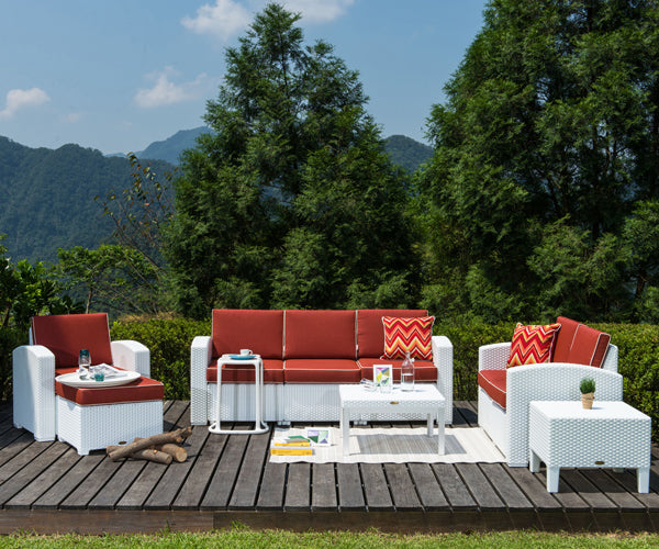 Magnolia ottoman exterior tipo rattan