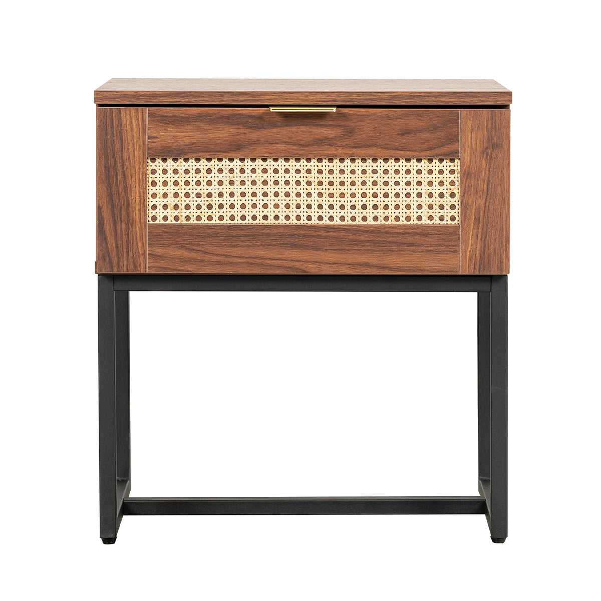 Buro Akumal 50X30 Negro Rattan