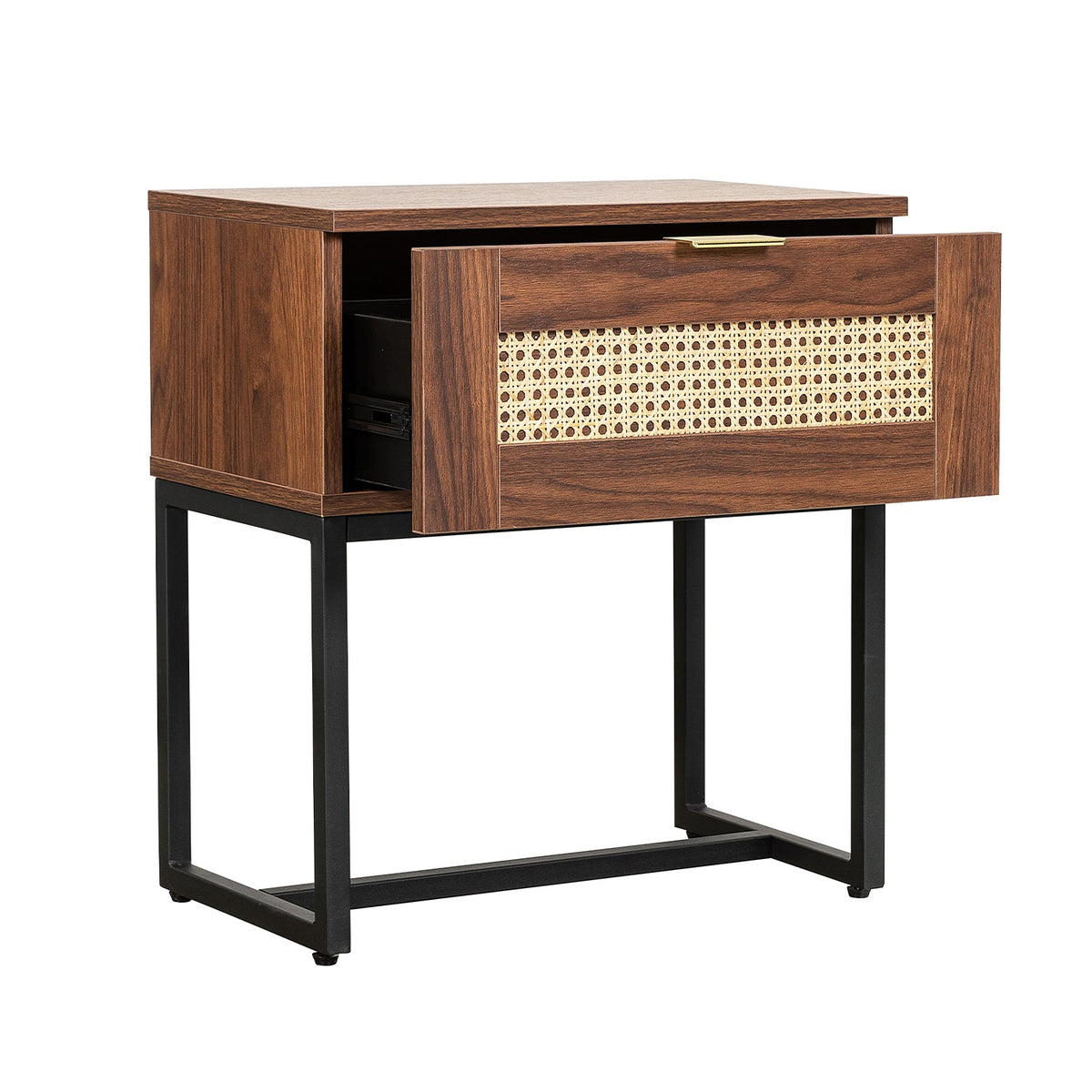 Buro Akumal 50X30 Negro Rattan