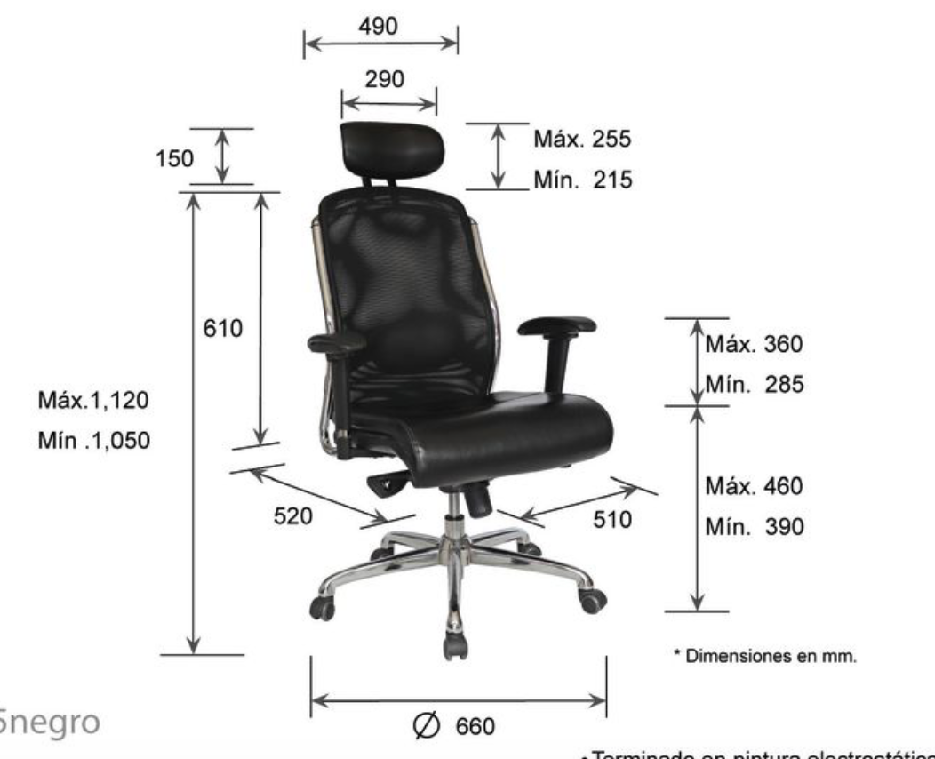 Croma silla ejecutiva