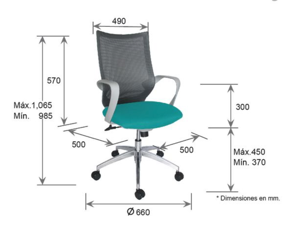Equa silla ejecutiva respaldo