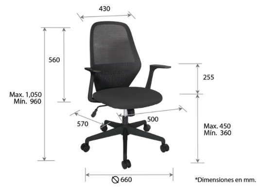 Flash silla operativa