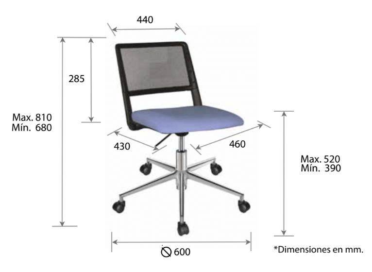 Revolution silla alta