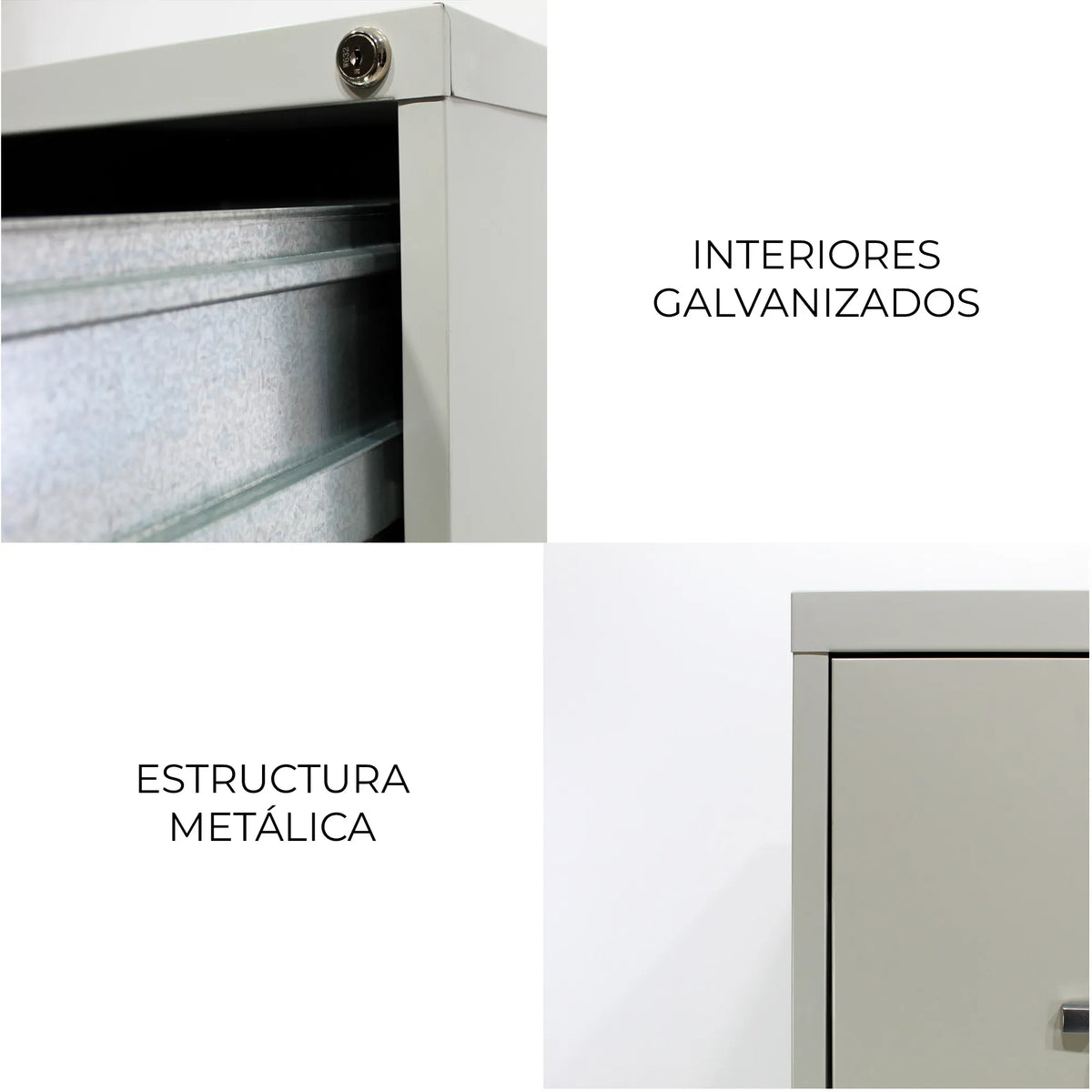 Archivero Metalico 4 Gav 14118 Arena