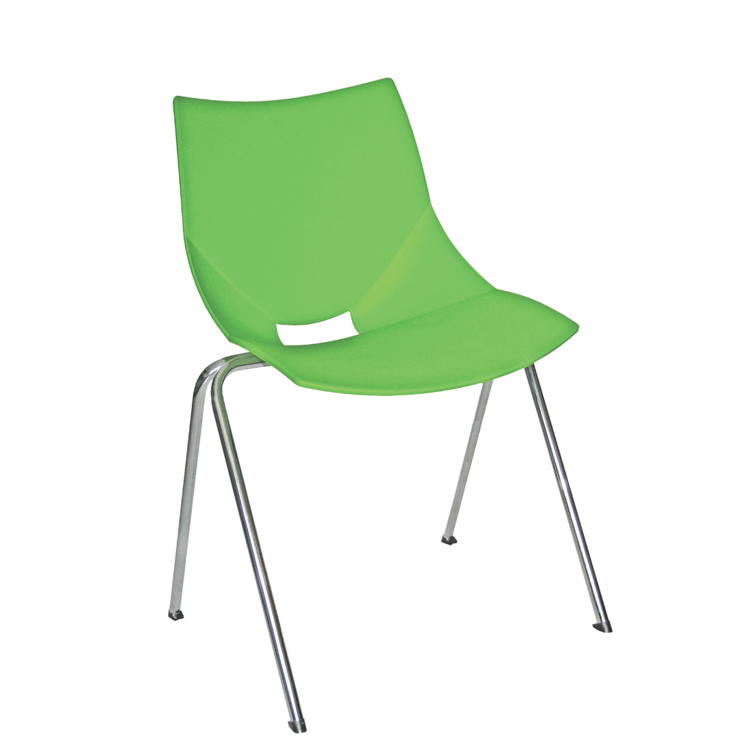 Shell silla visitante polipropileno