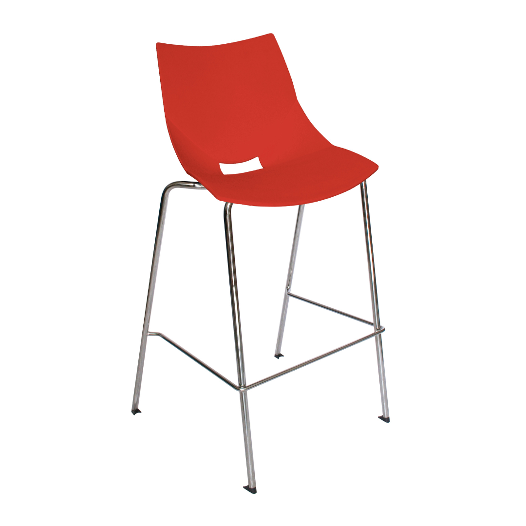 Shell taburete alto 75 cm