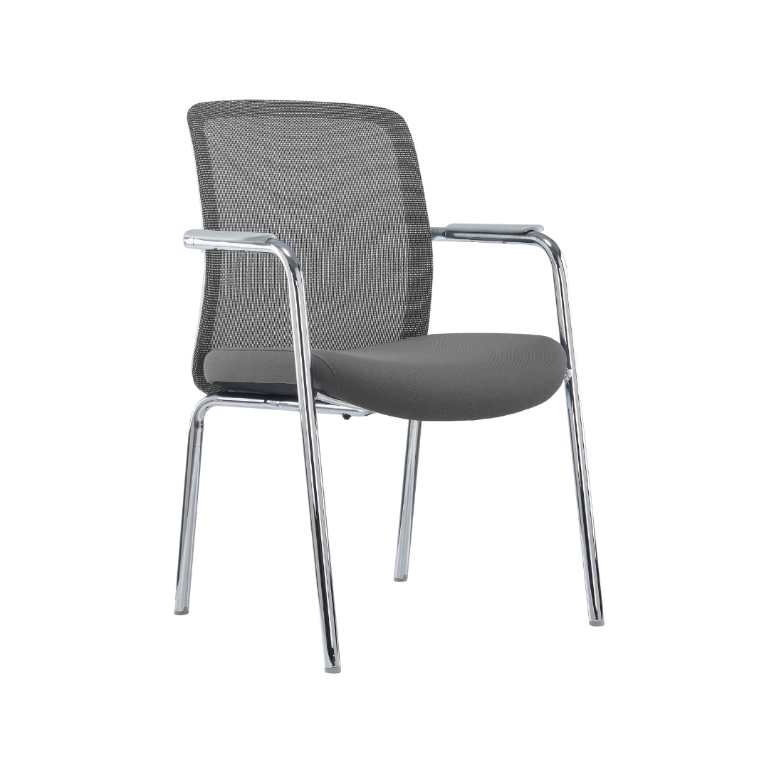 Frida silla visitante con brazos,