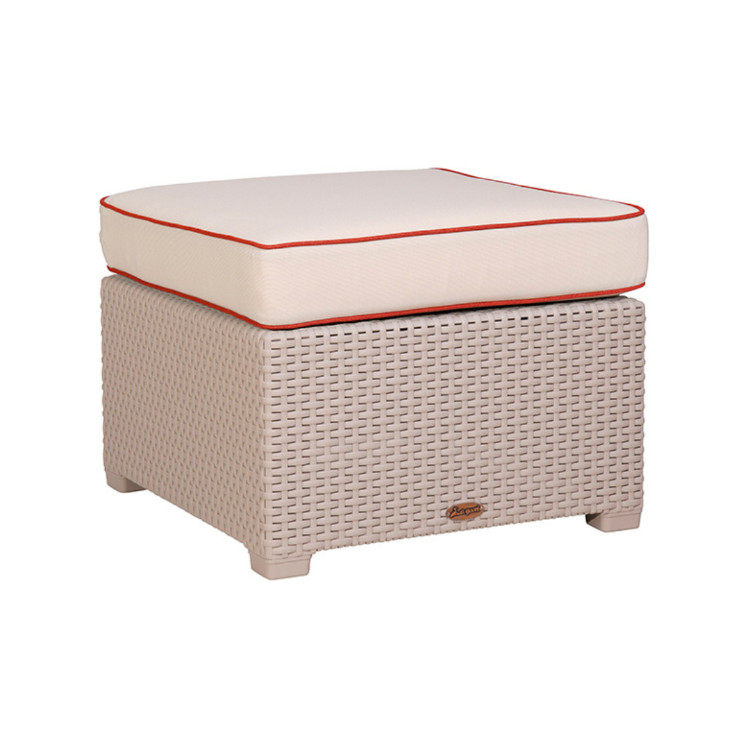 Magnolia ottoman exterior tipo rattan
