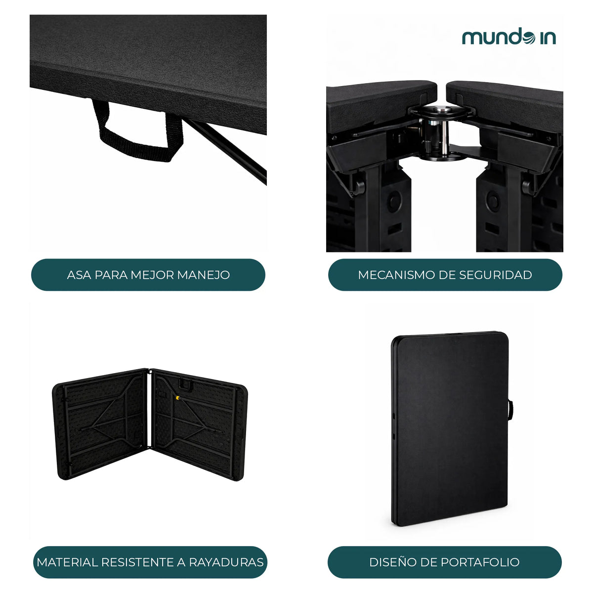 Mesa Plegable 180 Parma
