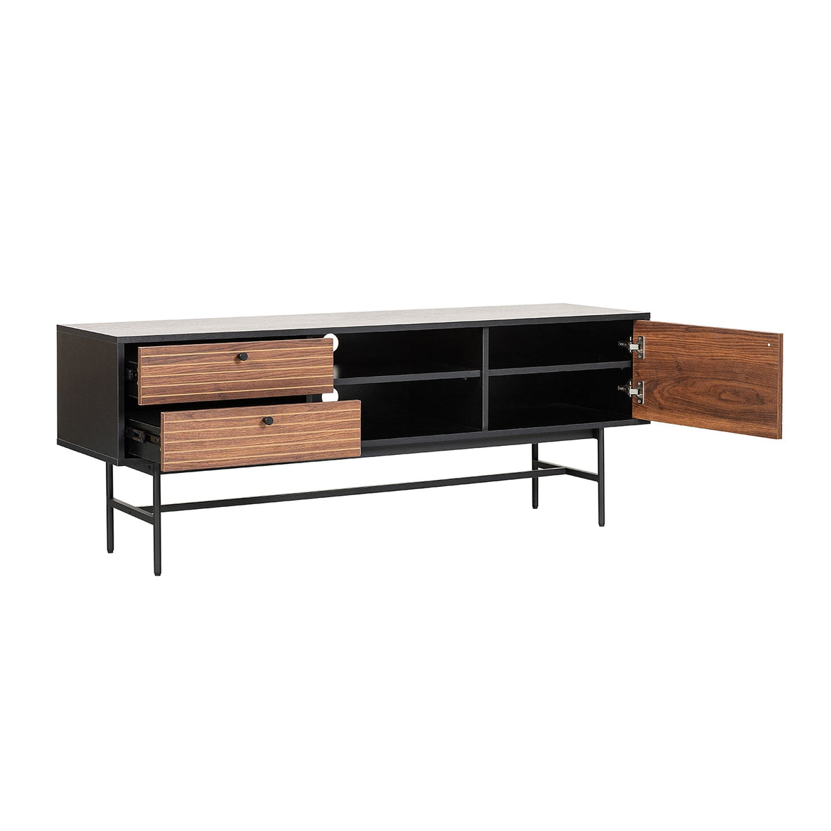 Mueble de TV Piamonte 150X40 Negro