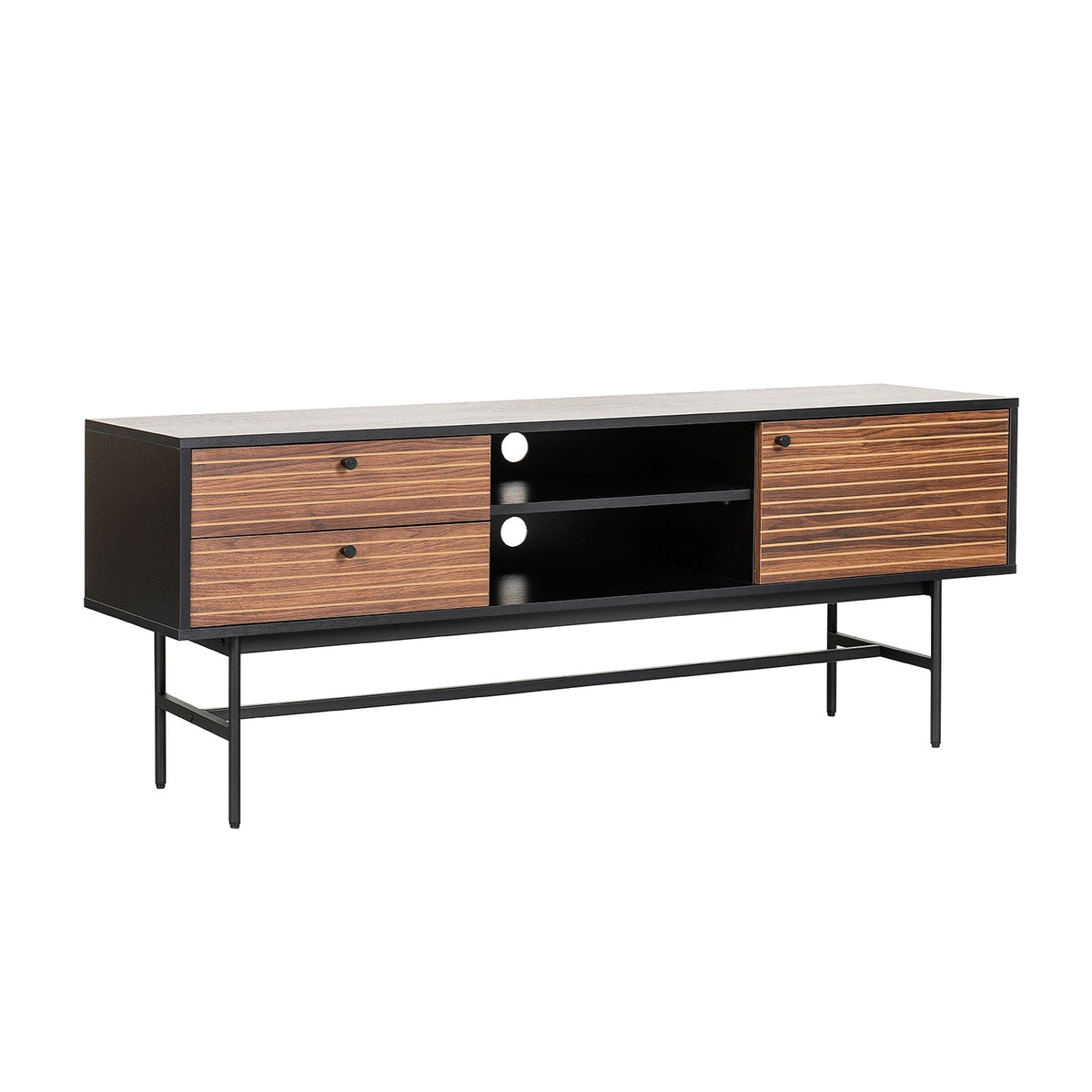 Mueble de TV Piamonte 150X40 Negro