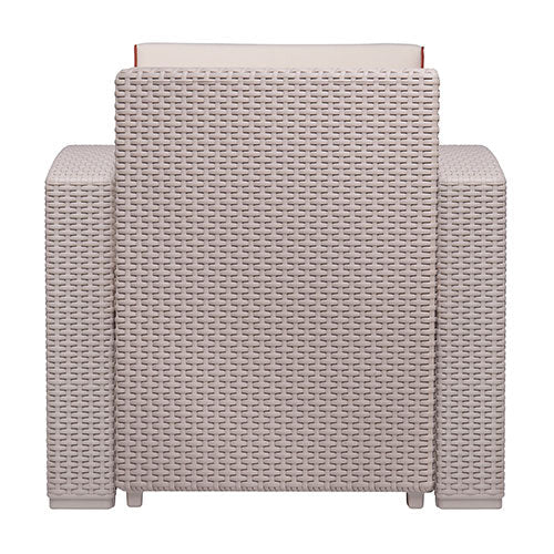Magnolia sillón individual exterior tipo rattan