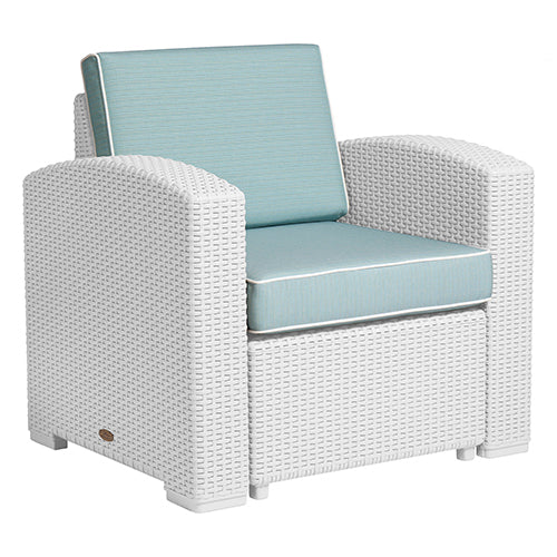 Magnolia sillón individual exterior tipo rattan