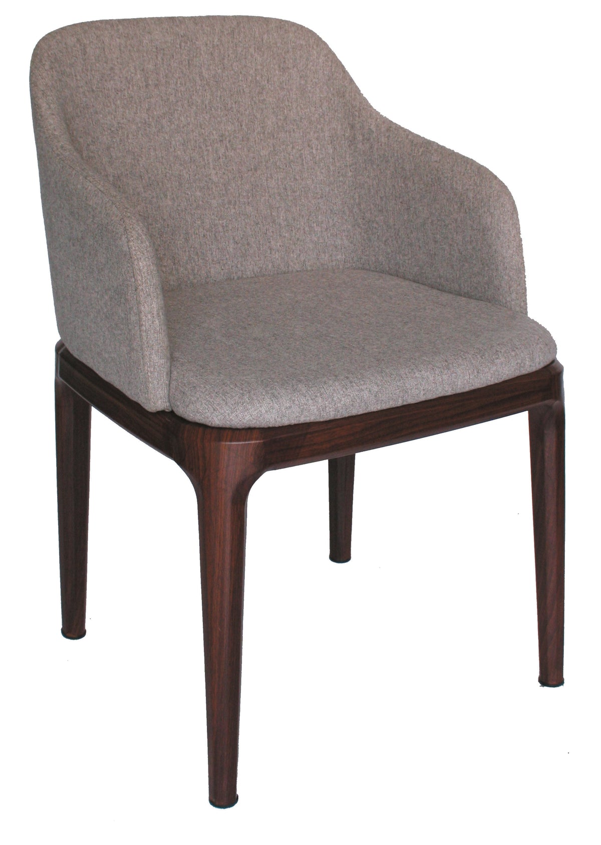 Blair sillón tapizado patas de madera