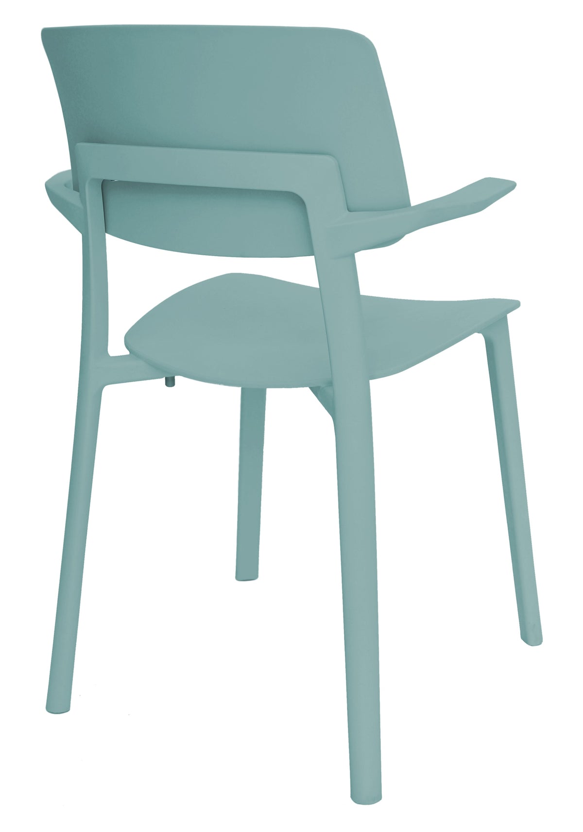 Kin silla visitante polipropileno con brazos