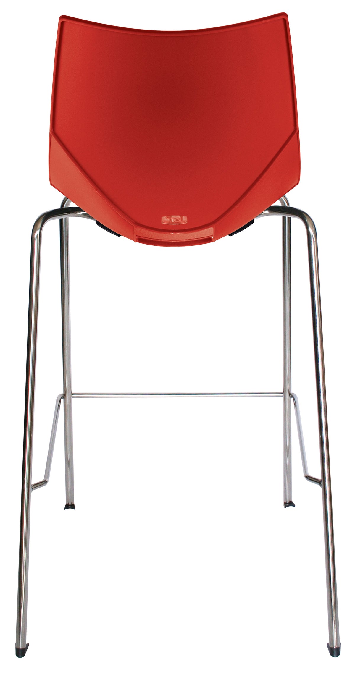 Shell taburete alto 75 cm