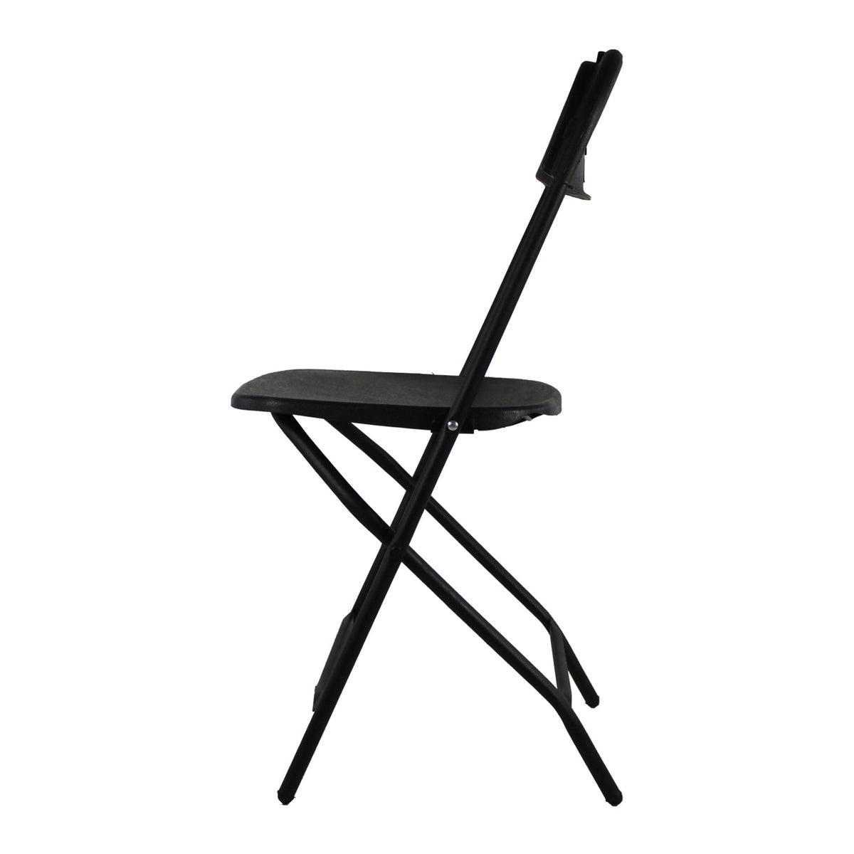 Silla Plegable Polipropileno Negro
