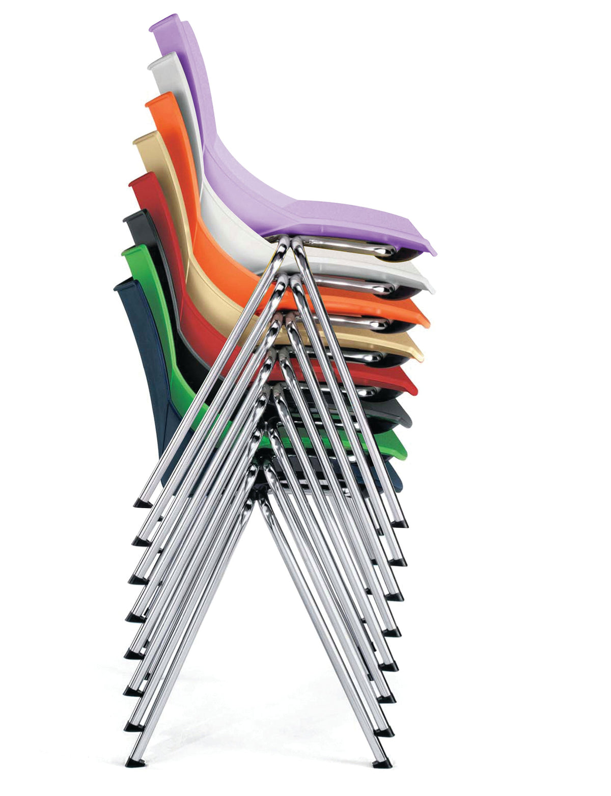 Shell silla visitante polipropileno