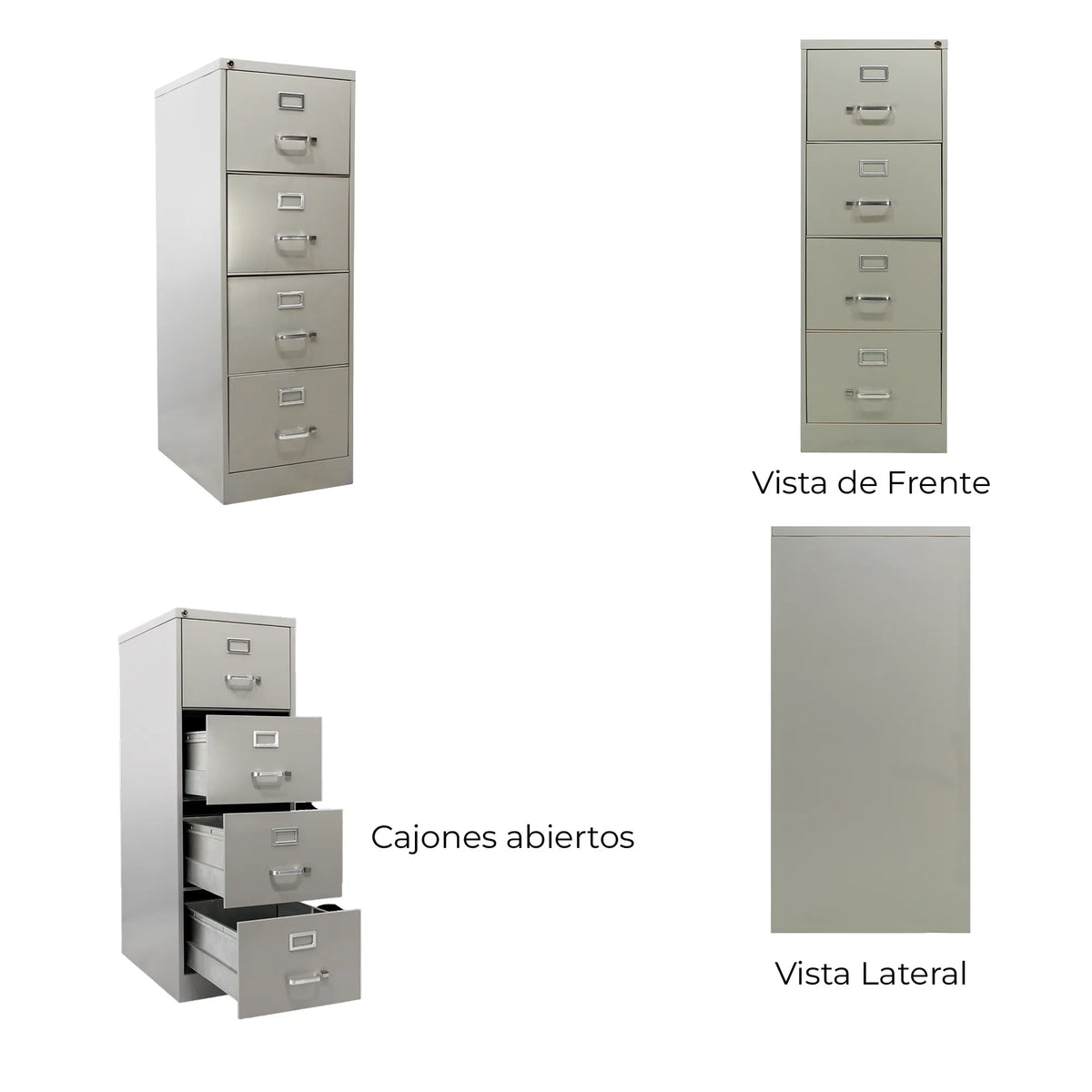 Archivero Metalico 4 Gav 14118 Arena