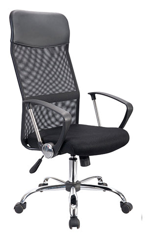 Economalla silla ejecutiva respaldo alto de malla,