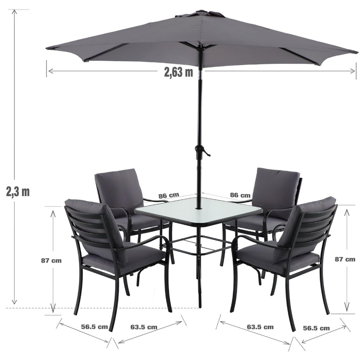 Set de comedor Rono